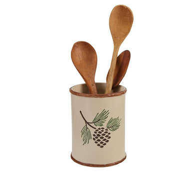 Pinecroft Utensil Crock- Park Designs - The Fox Decor